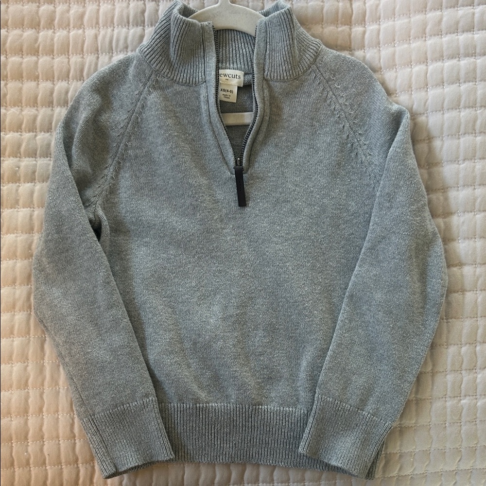 JCrew crew cuts 1/4 zip